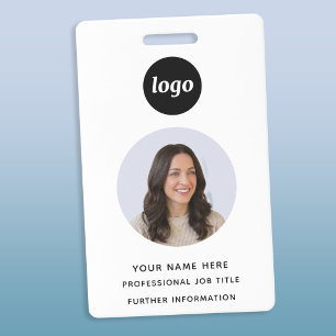 Pasfoto Schoon Professioneel Naam Badge