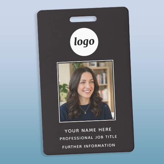 Pasfoto Schoon Professioneel Naam Badge