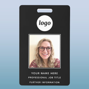 Pasfoto Schoon Professioneel Naam Badge