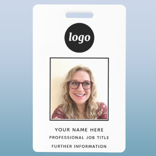Pasfoto Schoon Professioneel Naam Badge