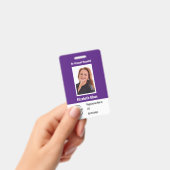 Pasfoto Werknemer ID Barcode Logo Naamkaartje Badge (Handheld)