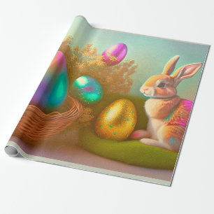 Pasgebak en korsteieren in een Collectie Cadeaupapier