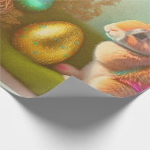 Pasgebak en korsteieren in een Collectie Cadeaupapier (Hoek)