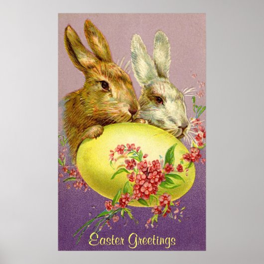 Pasgebaren en eiervanger poster (Voorkant)