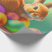 Pasgebaren en kleurrijk Collectie van eieren Cadeaupapier (Hoek)