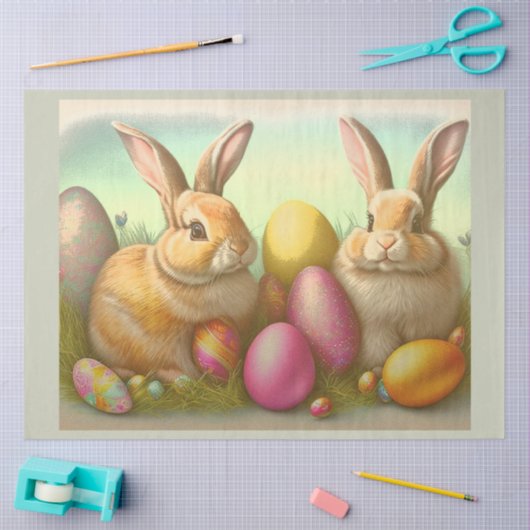 Pasgebaren op het gras Collectie Tissuepapier (Craft)