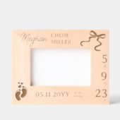 Pasgeboren Afbeelding Lijst Keepsake, Nieuwe Ouder Gegraveerde Lijstjes (Voorkant)