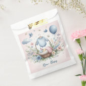 Pasgeboren baby bedankzakje (Gezegeld)