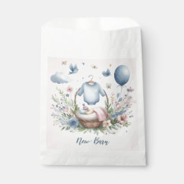 Pasgeboren baby bedankzakje