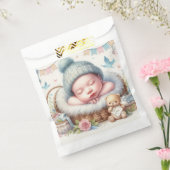 pasgeboren baby bedankzakje (Gezegeld)