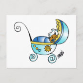 pasgeboren baby briefkaart (Voorkant)