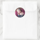 Pasgeboren Baby Foto Dank Sticker (Tas)