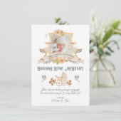 Pasgeboren Baby Geboorte Aankondiging Foto Crest S (Staand voorkant)