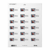 Pasgeboren baby jongen etiket (Full Sheet)