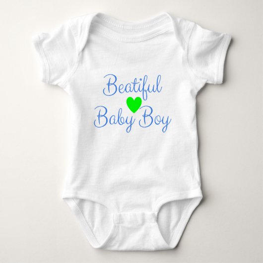 Pasgeboren Baby Jongen Gift - Mooi Romper (Voorkant)