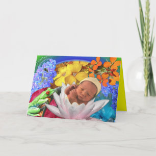 Pasgeboren Baby Kaart