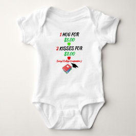 Pasgeboren Baby knuffels en kusjes - So Funny Romper
