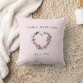 Pasgeboren baby kussen monogram (Deken)