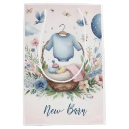 Pasgeboren baby medium cadeauzakje