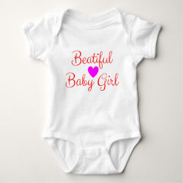 Pasgeboren baby meisje cadeau - Mooi Romper