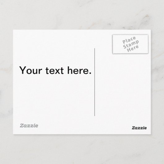 Pasgeboren baby-meisje - een vliegende winkelbeste briefkaart (Achterkant)