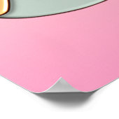 Pasgeboren baby-meisje - een vliegende winkelbeste poster (Hoek)