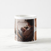 Pasgeboren Baby met Mok voor moeder fotocollage (Center)