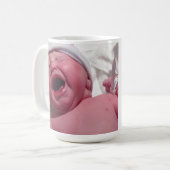 Pasgeboren Baby Mok (Voorkant links)