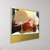 Pasgeboren baby Naam Foto geboortedatum: Gold Silv Folie Afdrukken (Laagn)