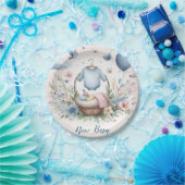 Pasgeboren baby papieren bordje (Feest)