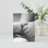 pasgeboren baby ' s briefkaart (Staand voorkant)