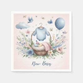 Pasgeboren baby servet