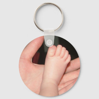 pasgeboren baby sleutelhanger