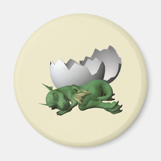 Pasgeboren Draak Magneet (Voorkant)