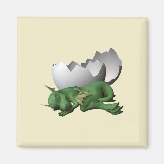 Pasgeboren Draak Magneet (Voorkant)