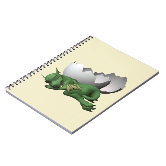Pasgeboren Draak Notitieboek (Linkerzijde)