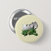Pasgeboren Draak Ronde Button 5,7 Cm (Voorkant /achterkant)