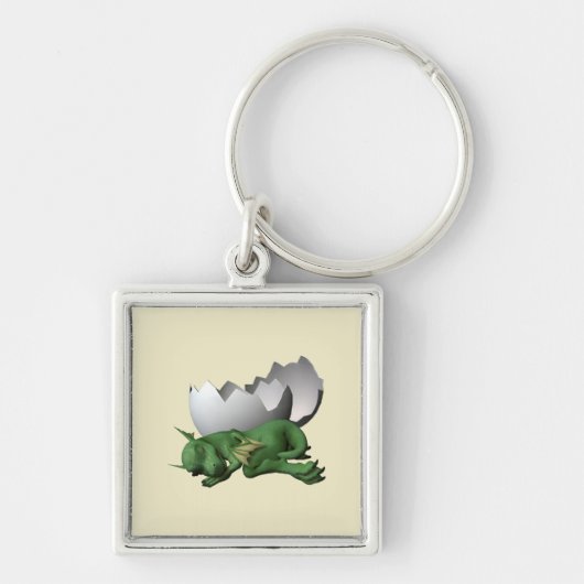 Pasgeboren Draak Sleutelhanger (Voorkant)