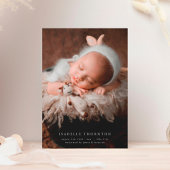 pasgeboren foto baby geboorte aankondiging