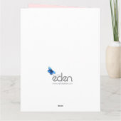 Pasgeboren foto momento kaart - teddybeer (Achterkant)