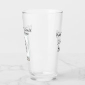 Pasgeboren Foto Welkom Baby Boy Proud Ouder Glas (Links)