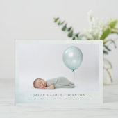 Pasgeboren Fotocollage Rainbow baby Geboorte Aankondiging (Staand voorkant)