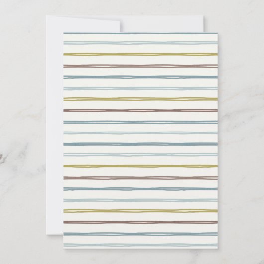 Pasgeboren Geboorte Aankondiging Foto Dank u Kaart (Achterkant)