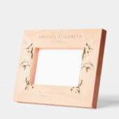 Pasgeboren Geboorte Details Gepersonaliseerde Wild Gegraveerde Lijstjes (Links)