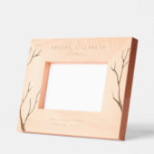 Pasgeboren geboortegegevens gepersonaliseerd gegraveerde lijstjes (Links)