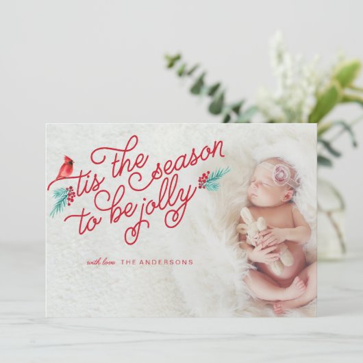 PASGEBOREN Jolly Christmas Season Menu (Staand voorkant)