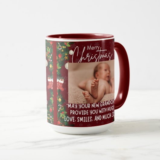 Pasgeboren kerst mok (Voorkant rechts)