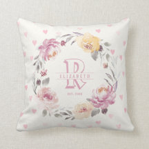 Pasgeboren meisje gepersonaliseerde baby keepsakes