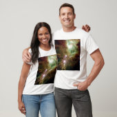 Pasgeboren sterren in het kerstboomcluster t-shirt (Unisex)