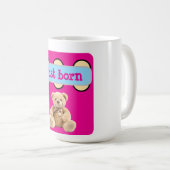 Pasgeboren Teddibeer Ontwerp Koffiemok (Voorkant rechts)